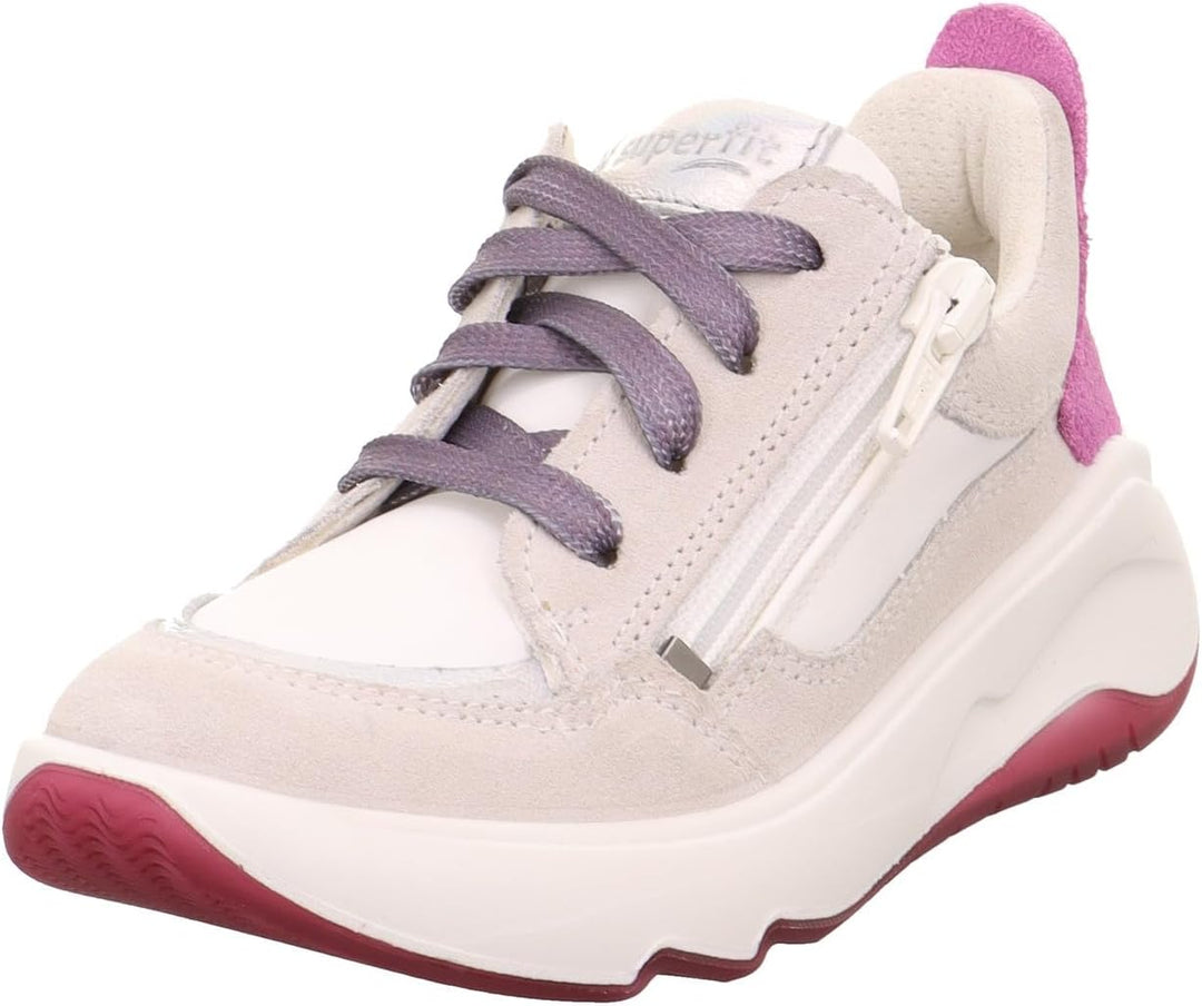 Superfit Mädchen Melody Sneaker 28 EU Weiss 1000, 28 EU Weiss 1000