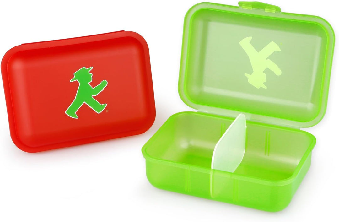 AMPELMANN Ampelmännchen-Brotbox rot-grün