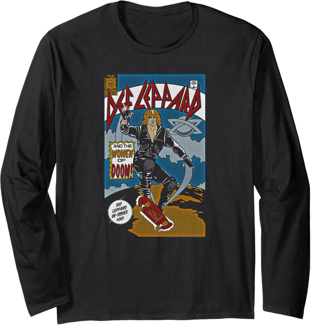 Def Leppard - Komiker Langarmshirt