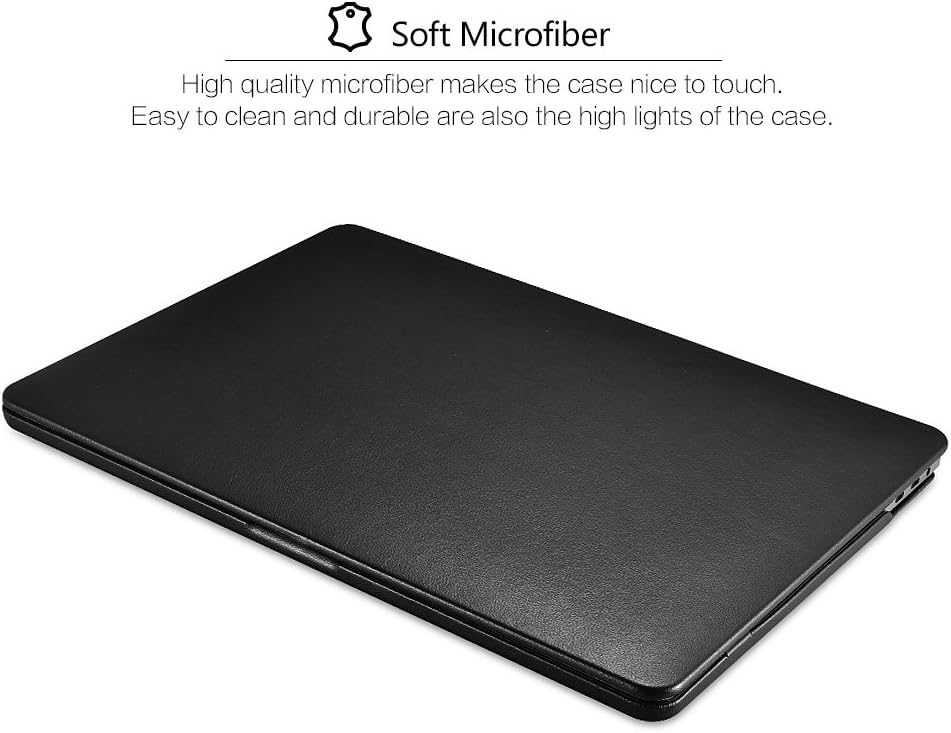 ICARER MacBook Pro 13 Lederhülle 2022 M2 2020 2019 2018 2017 2016 Ultra Slim Leder Tasche Leder Hüll