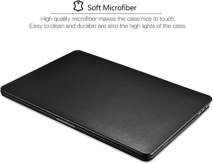 ICARER MacBook Pro 13 Lederhülle 2022 M2 2020 2019 2018 2017 2016 Ultra Slim Leder Tasche Leder Hüll