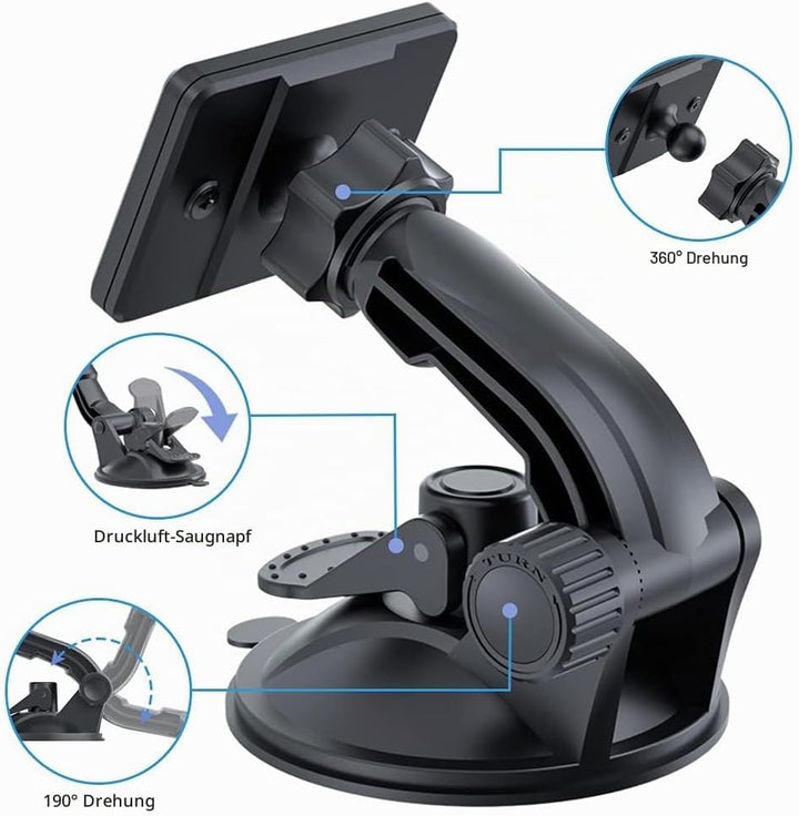 OHLPRO Tablet Halterung Auto Magnet, ipad Halterung Auto Vorne Armaturenbrett und Windschutzsche Mag