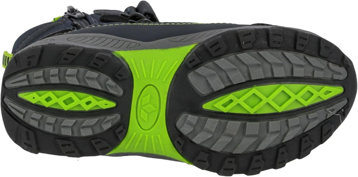 Lico Unisex Kinder Sundsvall Vs Schneestiefel 25 EU Marine Schwarz Lemon, 25 EU Marine Schwarz Lemon