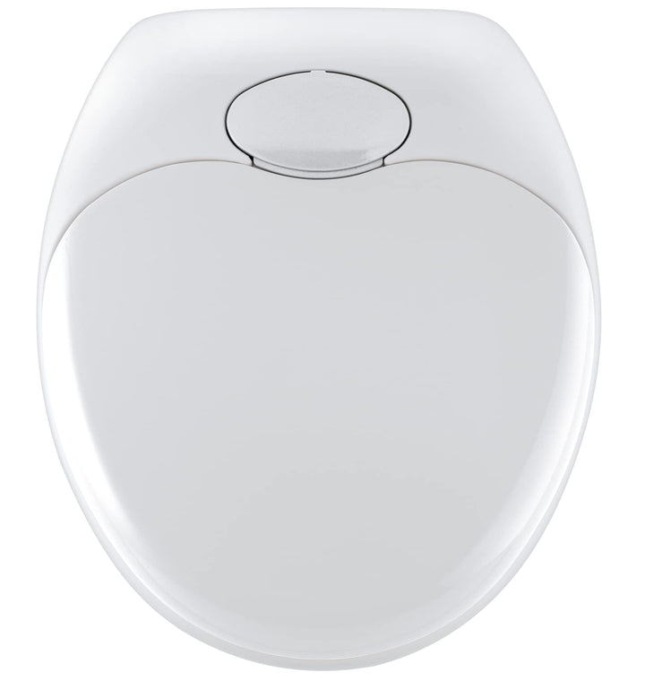 WENKO WC-Sitz Family - Toiletten-Doppelsitz, Absenkautomatik, Fix-Clip Hygiene Kunststoffbefestigung