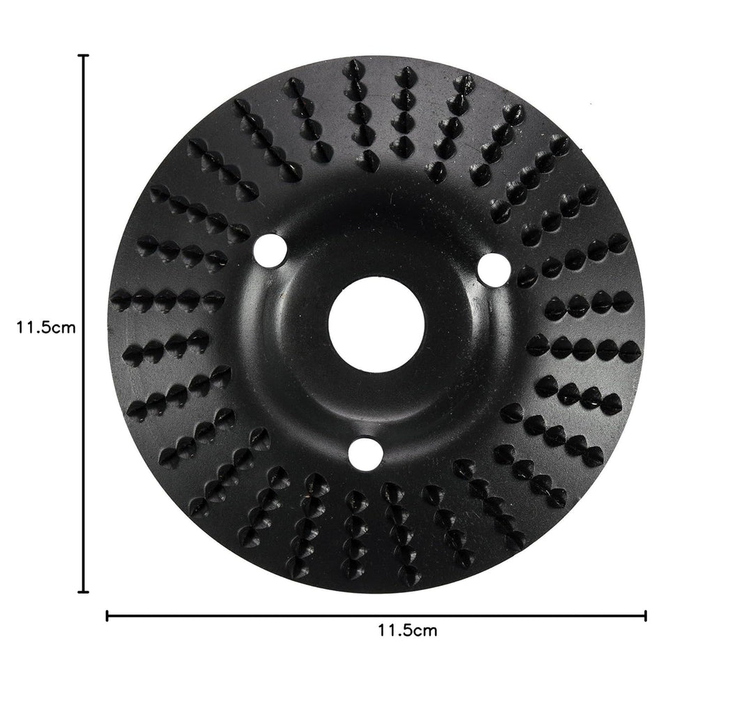 YATO Profi Raspelscheibe für Winkelschleifer Auswahl 115 mm 125 mm Schleifscheibe Holzscheibe Holz H