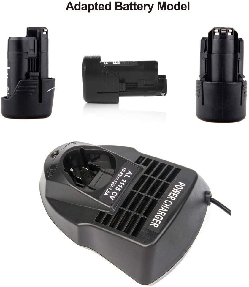 AL1115CV Li-Ion Ladegerät für Bosch 10,8 V 12 V BAT411 TSR1080 GSR10.8-2 GSA10.8V Akku