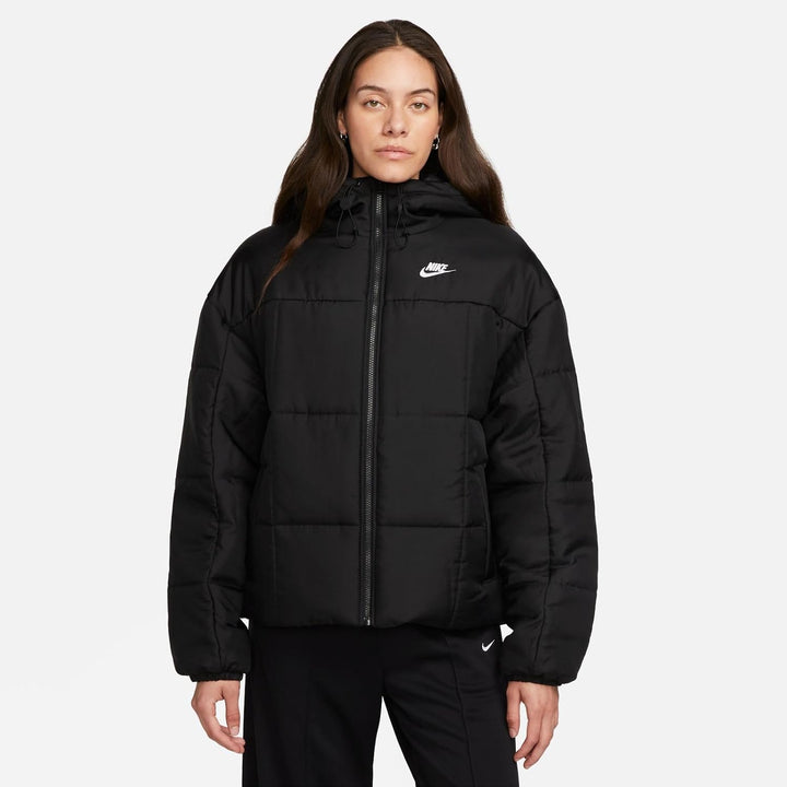 Nike Damen Essential Jacke M Black/White, M Black/White