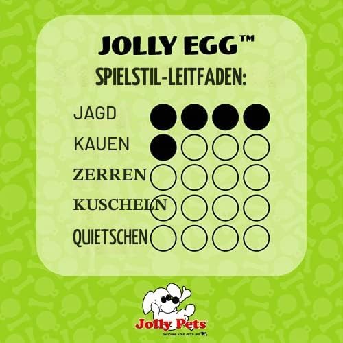 Jolly Pets JOLL051S Hundespielzeug Egg, 30 cm, violett, Purple, Large/X-Large Large / X-Large Purple