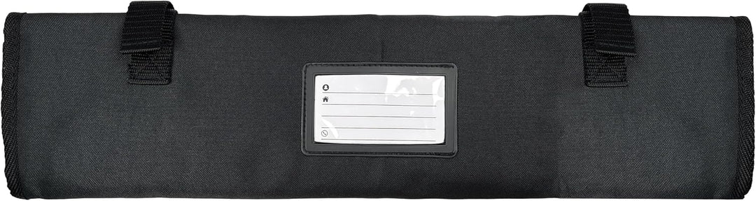 METRO Professional Messer Set 6-teilig., inkl schwarzer, zusammenrollbarer Messertasche, professione