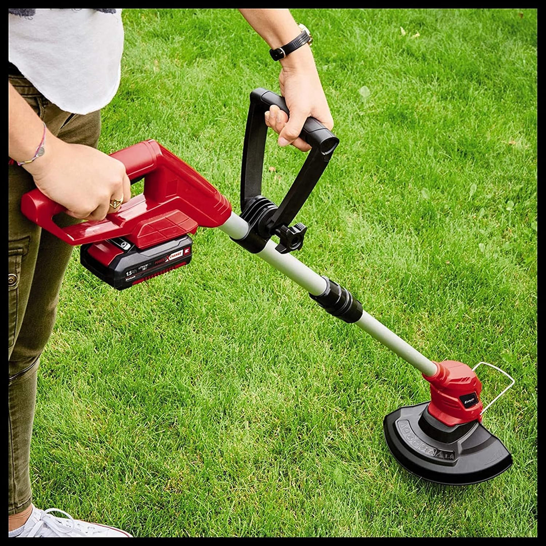 Einhell Akku-Rasentrimmer GC-CT 18/24 Li Power X-Change (Li-Ion, 18 V, 24 cm Schnittbreite, 8500 min