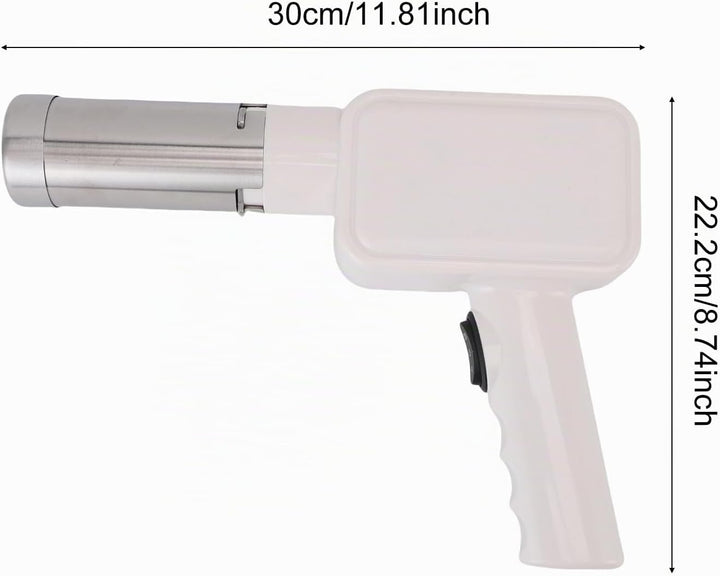 Kabelloser Hand-Nudelmacher, tragbare elektrische Nudelmaschine mit 9 Nudelformen, 2 Wurstherstellun