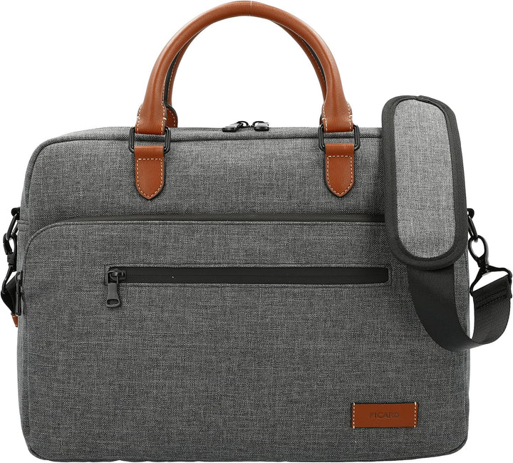 Picard Unisex Go Eco Aktentasche (1er Pack) Einheitsgrösse Anthrazit, Einheitsgrösse Anthrazit