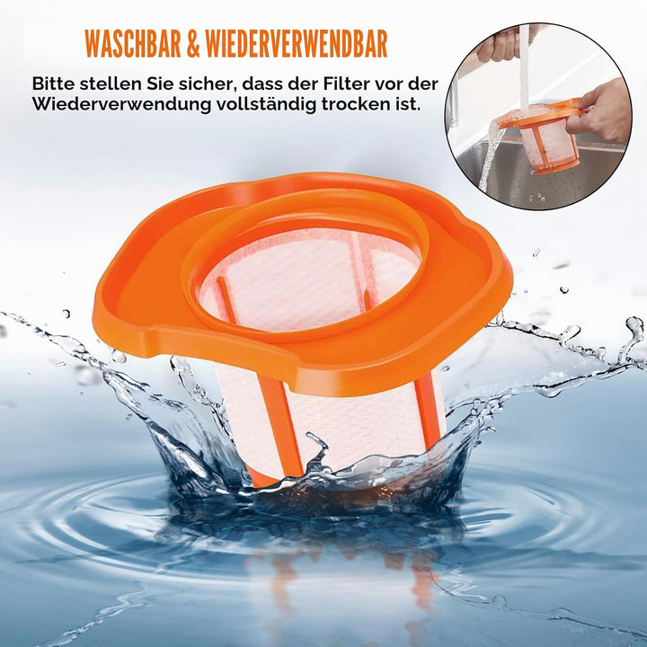 3 Stück Ersatzfilter für BLACK+DECKER BHHV320B BHHV320J BHHV520BF BHHV520BFP BHHV520BT BHHV520JF BHH