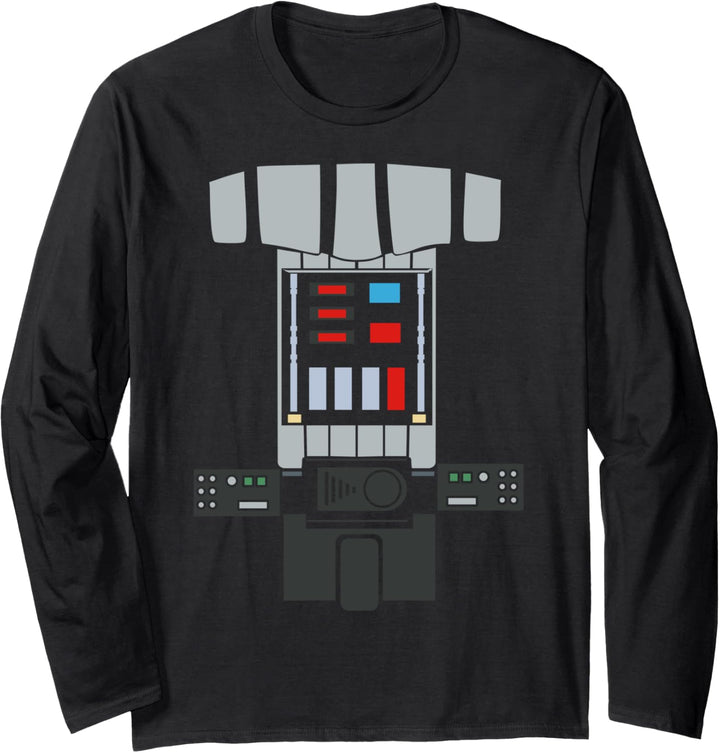 Star Wars Darth Vader Body Costume Langarmshirt