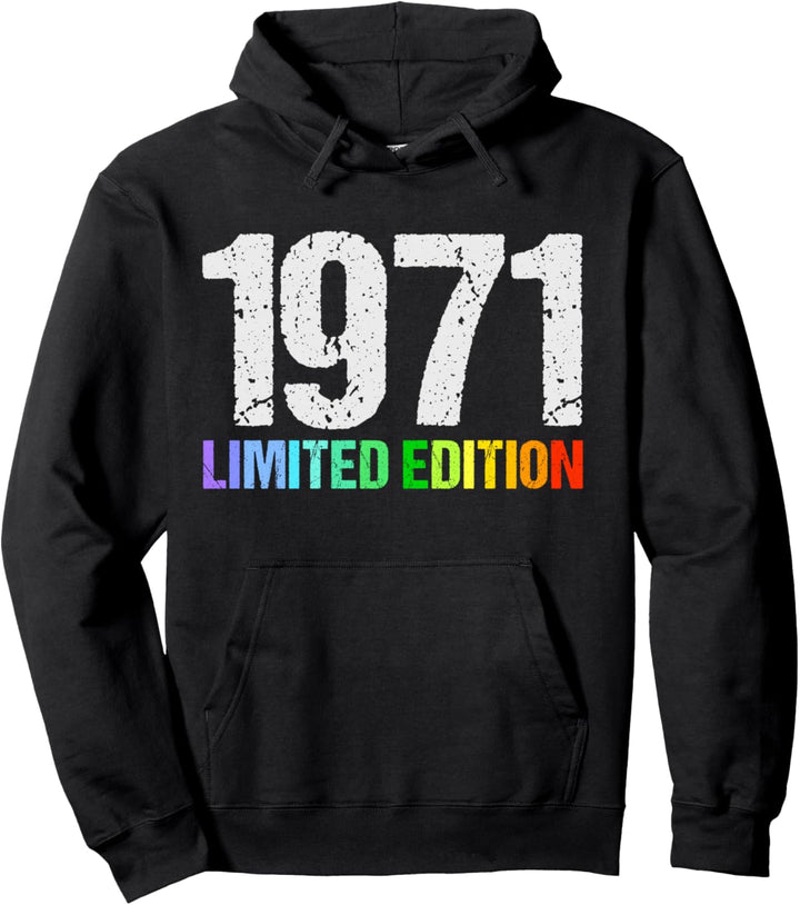 53. Geburtstag Mann Frau 53 Jahre 1971 Deko Lustig Geschenk Pullover Hoodie
