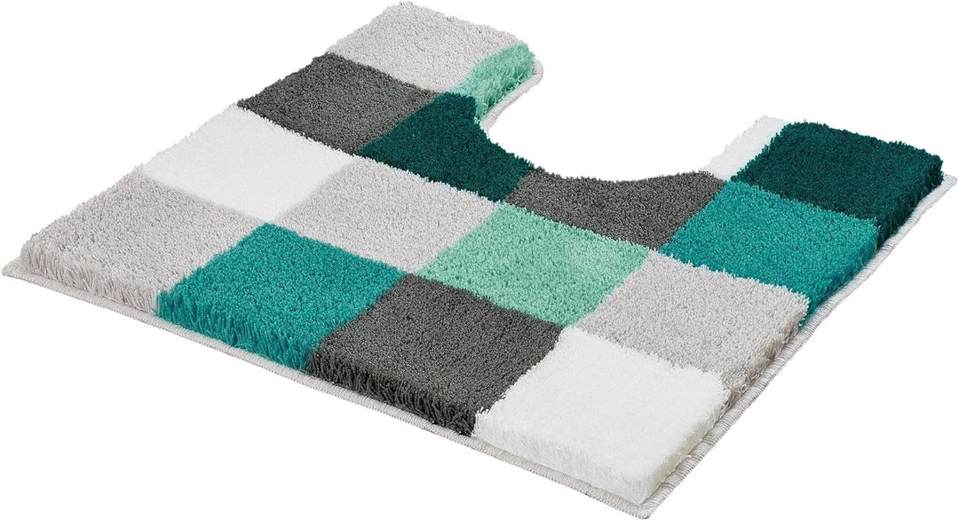 Kleine Wolke 5426675129 WC-Vorleger Caro, 55 x 55 cm, Petrol, 4004478230521 Petrol 55 x 55 cm, Petro