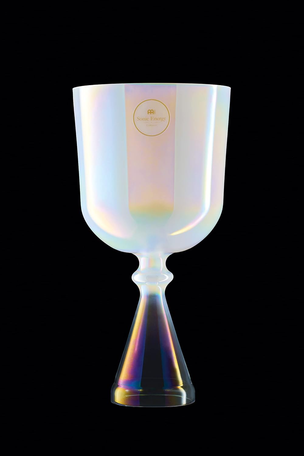 Sonic Energy leichtgewichtiger 6,75" Kristallklangkelch – 440 Hz, Ton C4, Wurzelchakra – Für Meditat