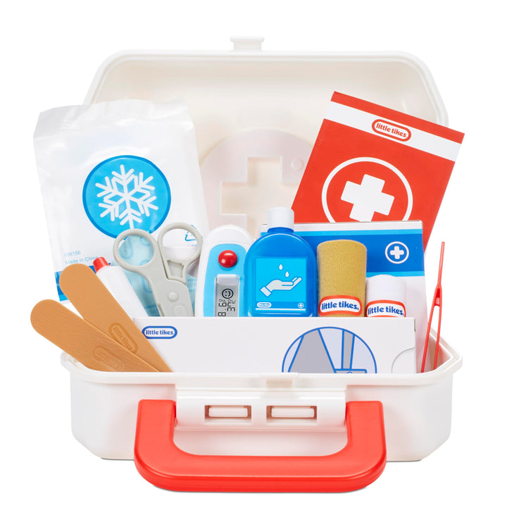 little tikes Erste-Hilfe-Kasten- Realistisches Rollenspielset für Ärzte - ab 3 Jahren Spielen & Lern