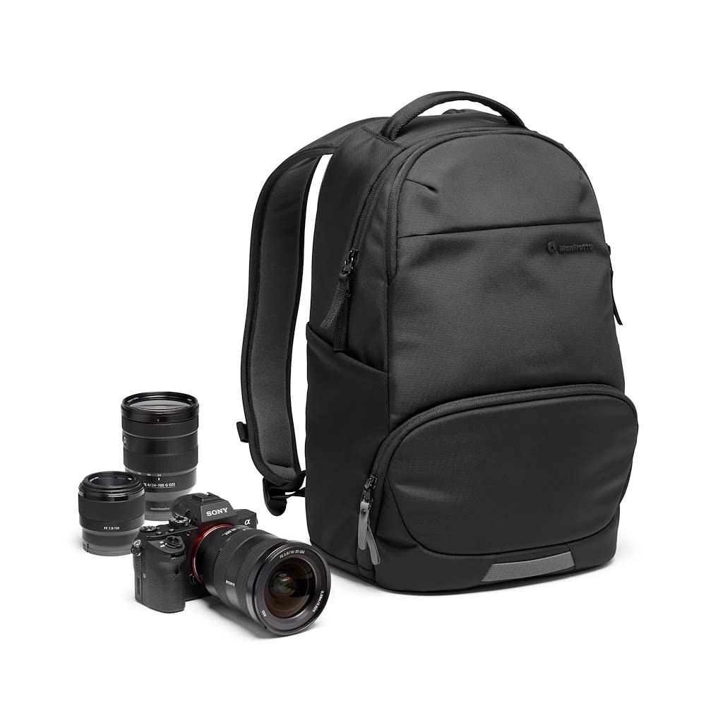 Manfrotto Advanced Active III Kamera- und Laptop-Rucksack, für Reflex- und Spiegellose Kameras mit O