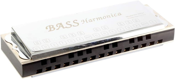 East Top Upgrade Bass Mundharmonika Für Erwachsene, professionelle Bandspieler und Studenten NE01, N