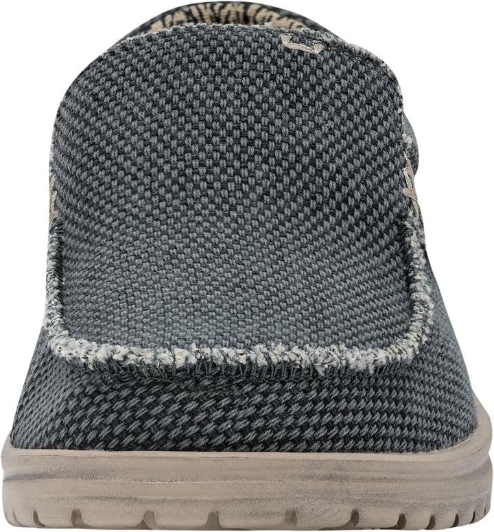 HEYDUDE - Mikka Braided Herren - Slip on Schuhe - Mokassin Stil 40 EU Deep Blue, 40 EU Deep Blue