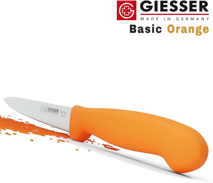Giesser seit 1776 - Made in Germany - Filiermesser orange, Basic Orange, Klinge 18 cm, rutschfest, F