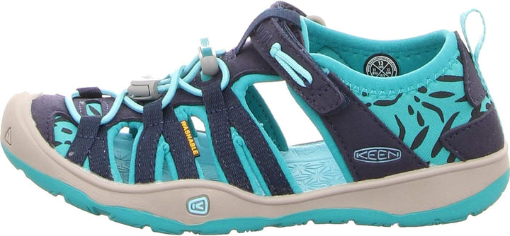 Keen SEACAMP II CNX T-RAVEN/YELLOW 1010094 Unisex-Kinder Sandalen 24 EU Dress Blues Viridian, 24 EU