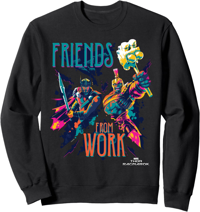 Marvel Thor: Ragnarok Hulk And Thor Friends From Work Sweatshirt