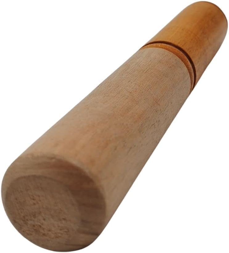 Tibetan Rot Singing Bowl Set mit Klöppel & Kissen - Handgefertigte Klangschale für Meditation, Klang