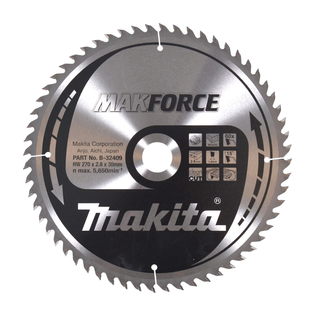 Makita MakForce Saegeblatt, 270 x 30 mm, 60Z, B-32409