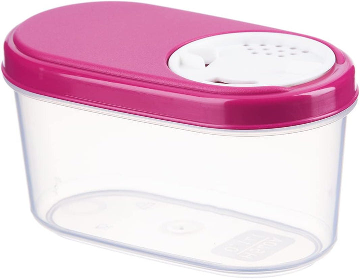 MiraHome Gewürzdosen Schüttdosen Streudosen Vorratsdosen Austrian Quality 0,14L (12 STK) Rosa 0,14l