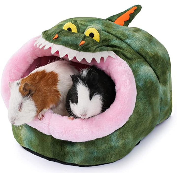 JanYoo Rattenbett Hütte Meerschweinchen Versteck Haus Kleintierzelt Zubehör Kaninchen Versteck Igluz