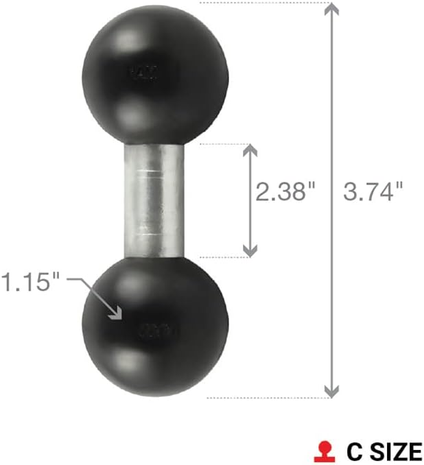 RAM Mount RAM-230U Halterungsset - Halterungsset