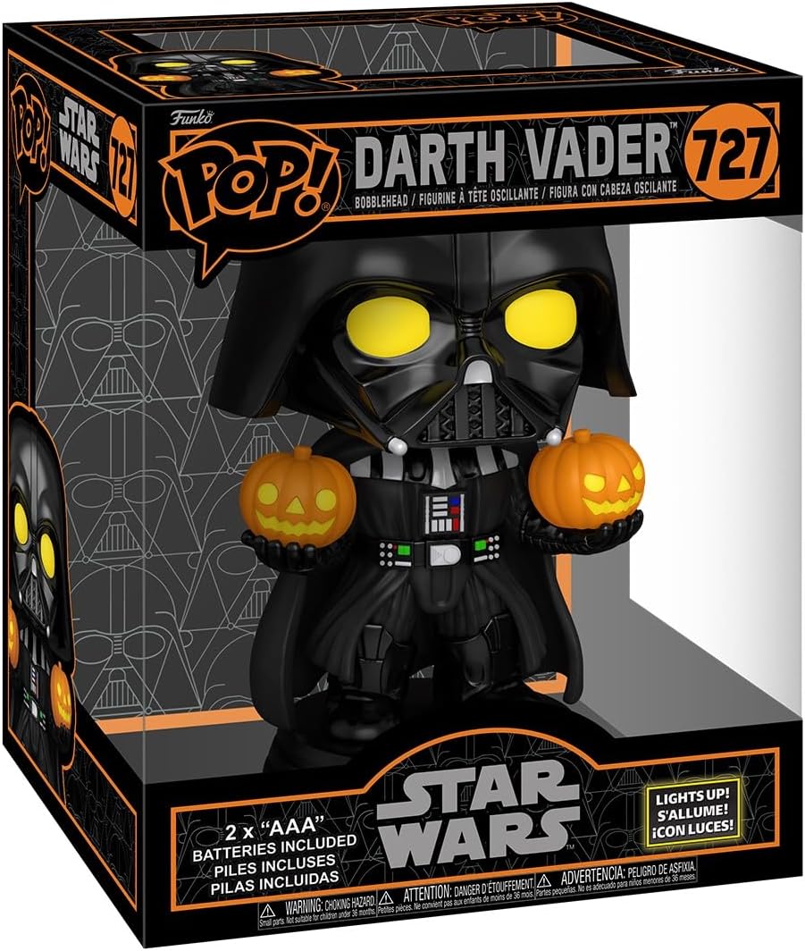 Funko Pop! Super: Star Wars - Darth Vader - (SFX) Lichter und Klänge - Vinyl-Sammelfigur - Geschenki