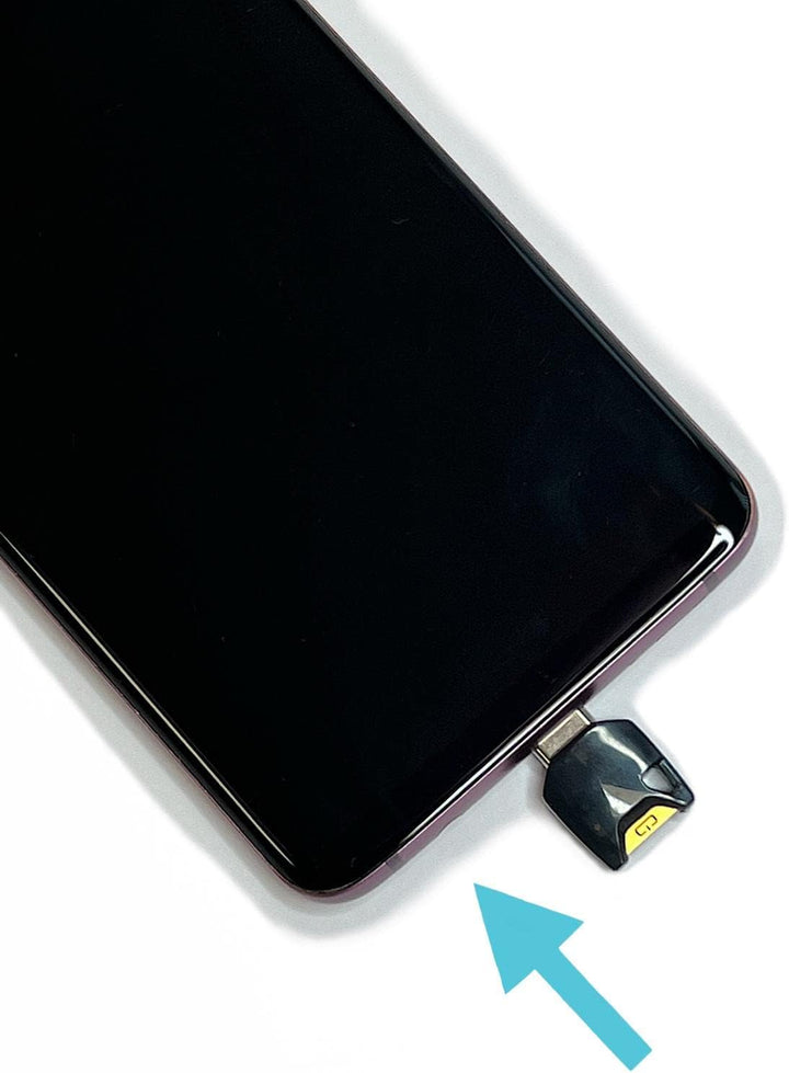 Winkeo-C FIDO2 Sicherheitsschlüssel, passwortlos und Zwei-Faktor-Authentifizierung, für PC, Tablet u