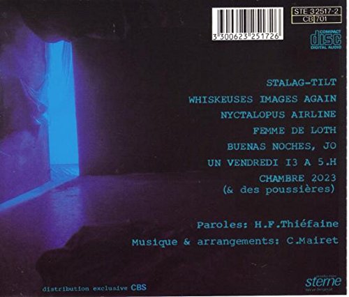 Alambic /Sortie Sud, Audio-CD