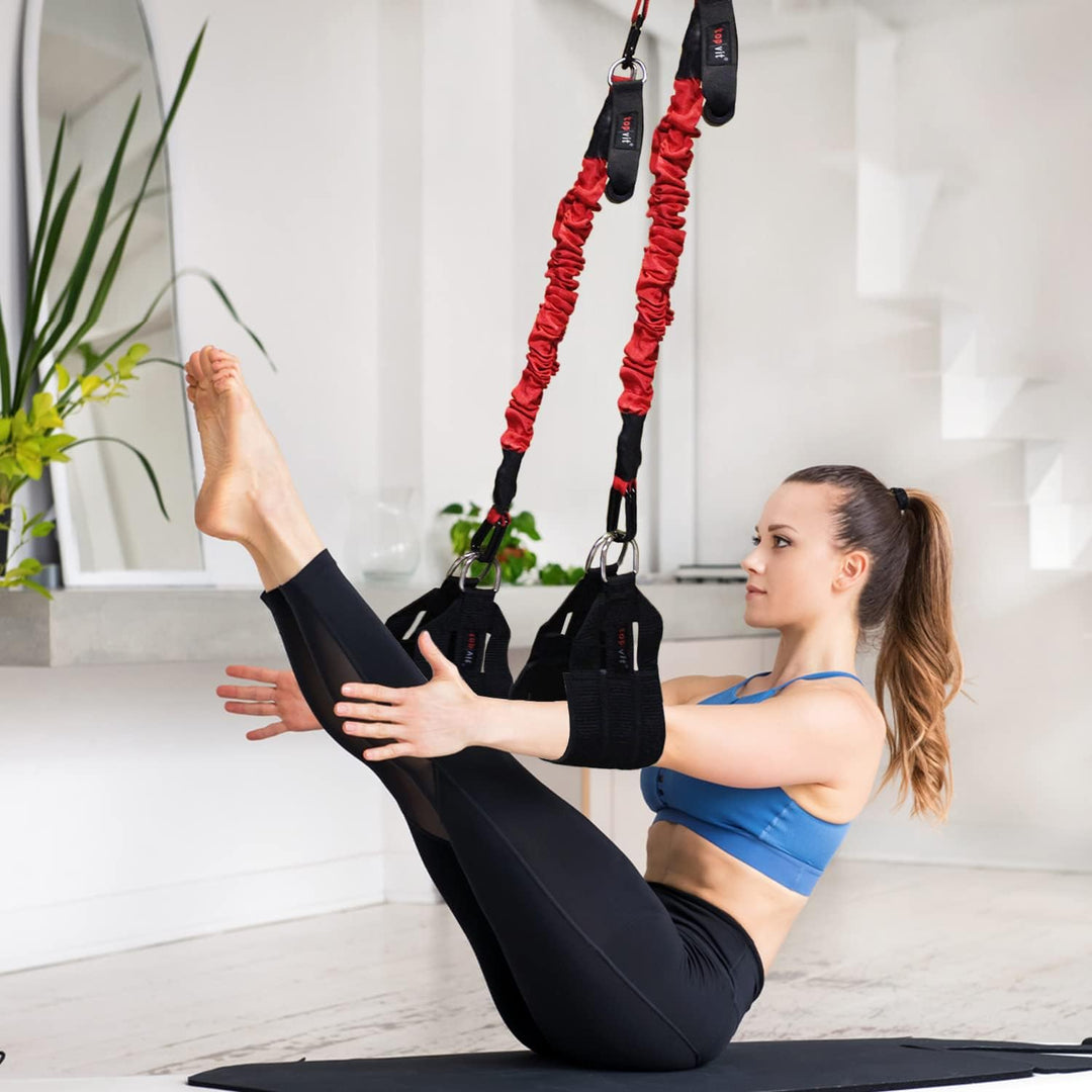 Bungee Trainer für Zuhause - Sling Bungee Fitness, Stretch Band, Schlingentraining, Widerstandsbände