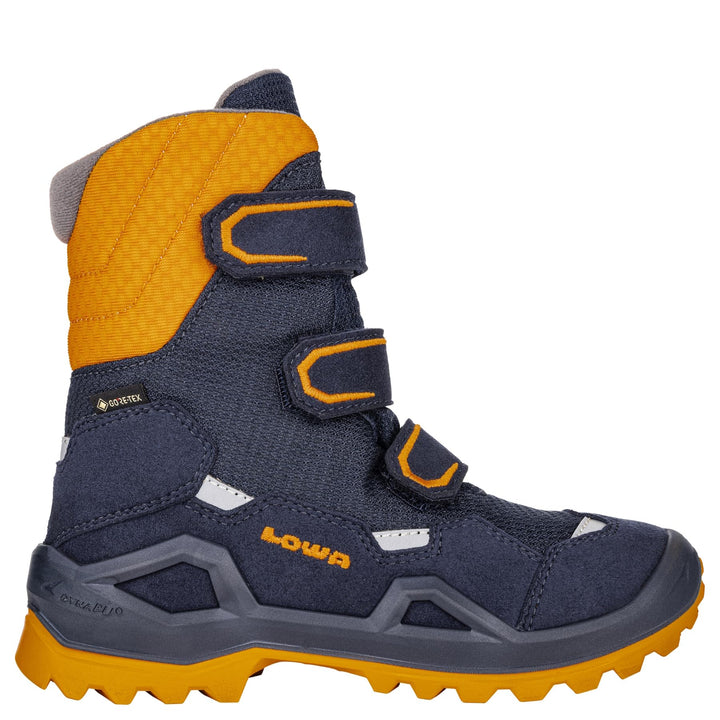 LOWA Stiefel hoch Milo GTX HI 26 EU Navy Orange, 26 EU Navy Orange