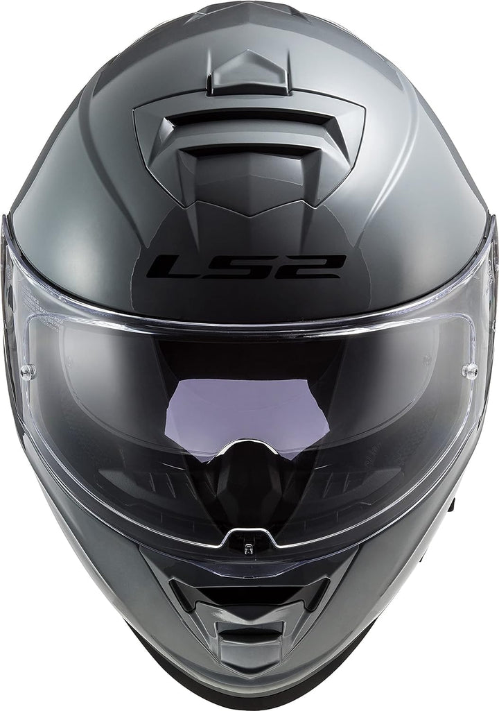 LS 2 Helm LS2 FF800 Storm Solid Nardo Grey grau XS, XS