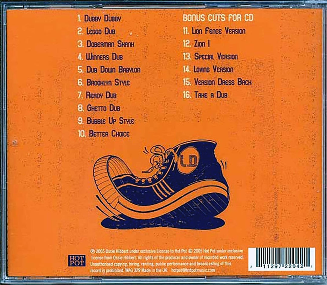 Leggo Dub, Audio-CD
