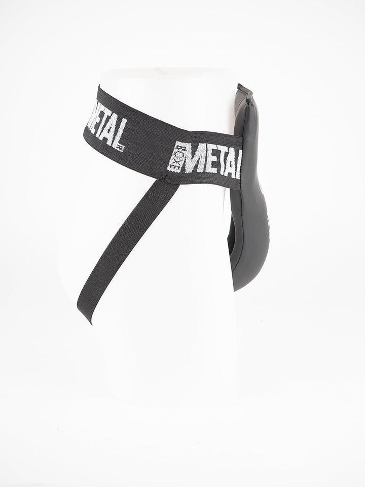 METAL BOXE Semi-Pro Tiefschutz für Herren, Herren, Semi-pro XL Schwarz, XL Schwarz