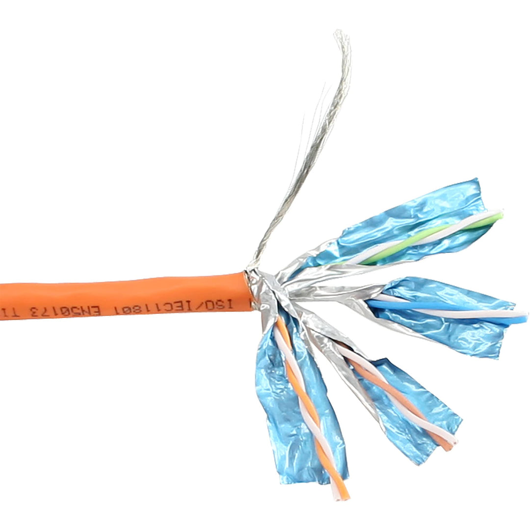 InLine 70501 Verlegekabel Cat.6, 250MHz, S/FTP (PiMf), CU, AWG23, halogenfrei, 100m