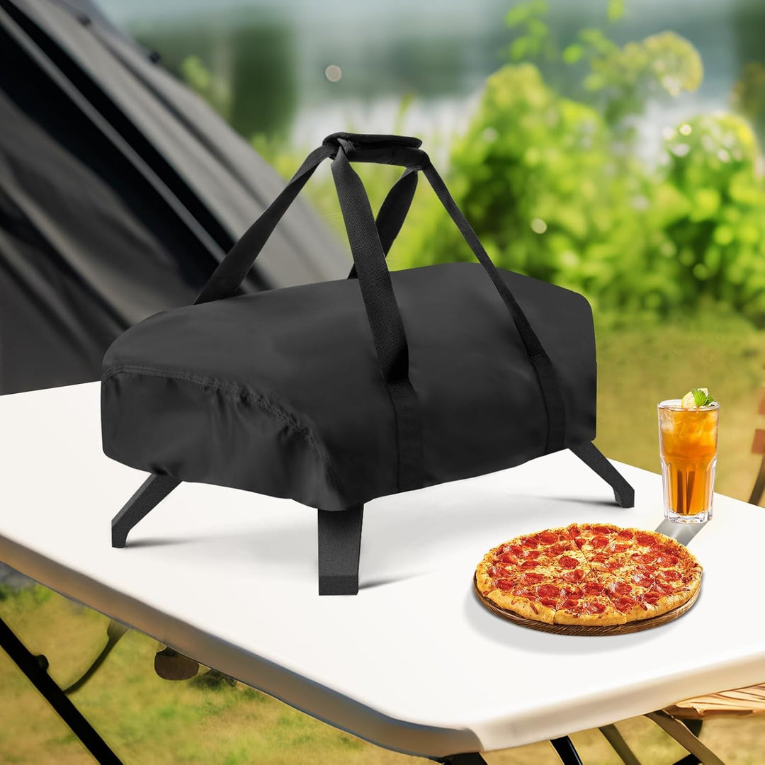 Pizzaofen Abdeckung für Ooni Koda 12, 420D Wasserdicht Pizzaofen Tragetasche Oxford-Stoff Pizzaofen