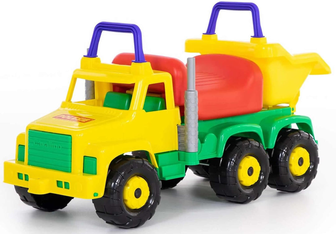 Polesie Rutscher Supergigant Racer LKW Lastwagen Rutschfahrzeug +12M