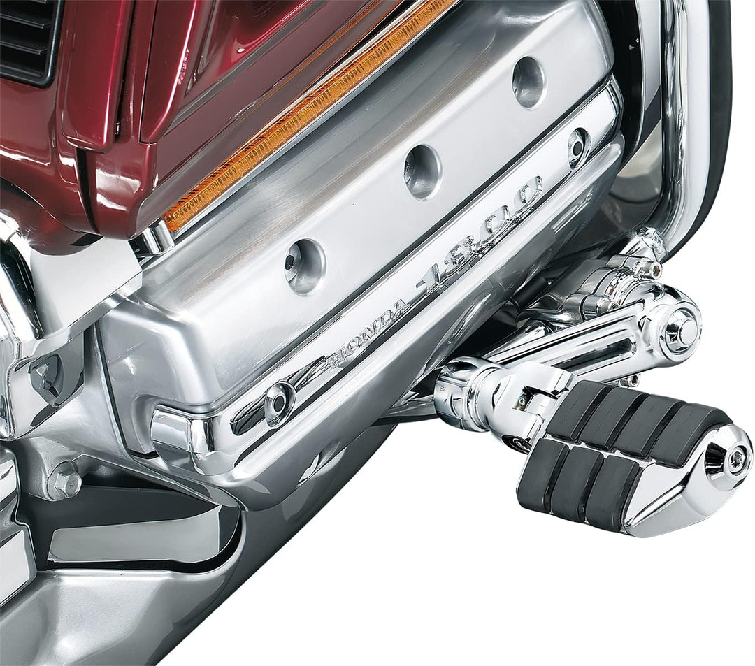 Kuryakyn 4050 Motorrad-Fusssteuerung: Ergo Cruise Mounts mit Dual ISO Pegs für 1997-2004 Honda Gold