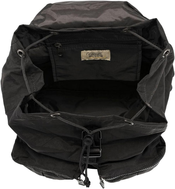camel active Journey Herren Rucksack Backpack Schwarz M, Schwarz M