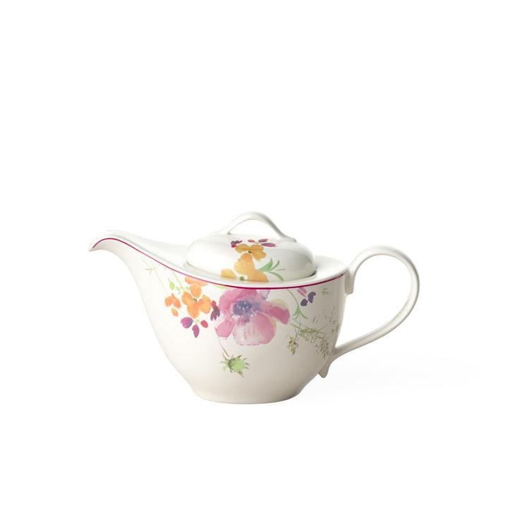 Villeroy & Boch - Mariefleur Teekanne 620 ml Bunt, Spülmaschinenfest, Mikrowellensicher, Kaffeekanne