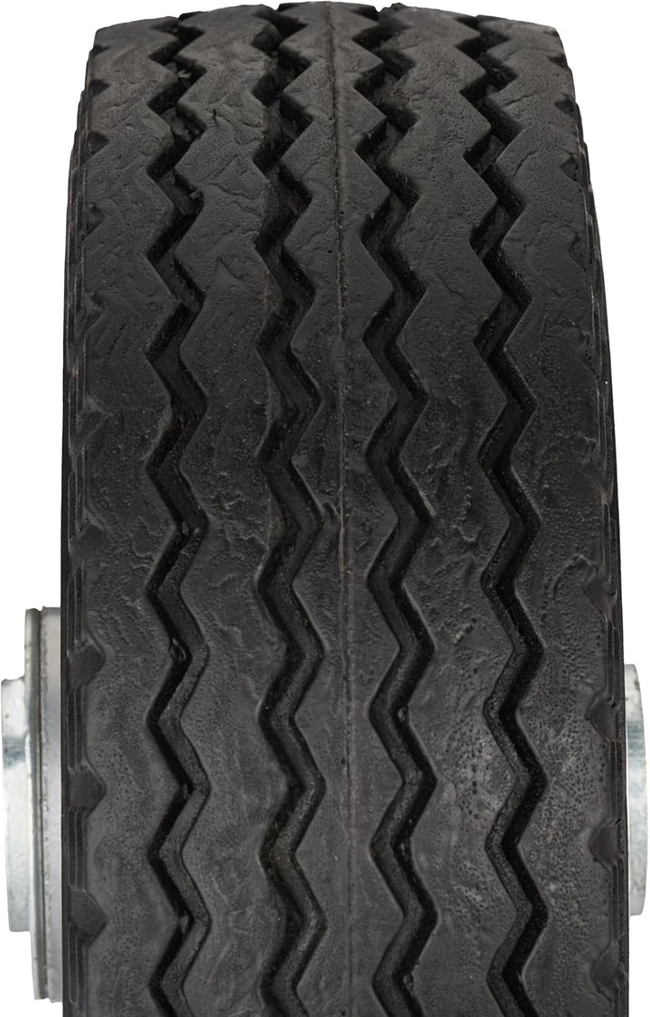Relaxdays Rad für Roller, E-Scooter, 6x2, 2er Set, Vollgummi, Stahlfelge, Ersatzrad, pannensicher, 5