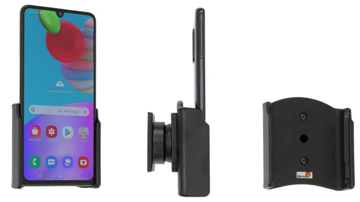 Brodit Gerätehalter 711220 | Made IN Sweden | für Smartphones - Samsung Galaxy A41 (SM-A415F), Schwa