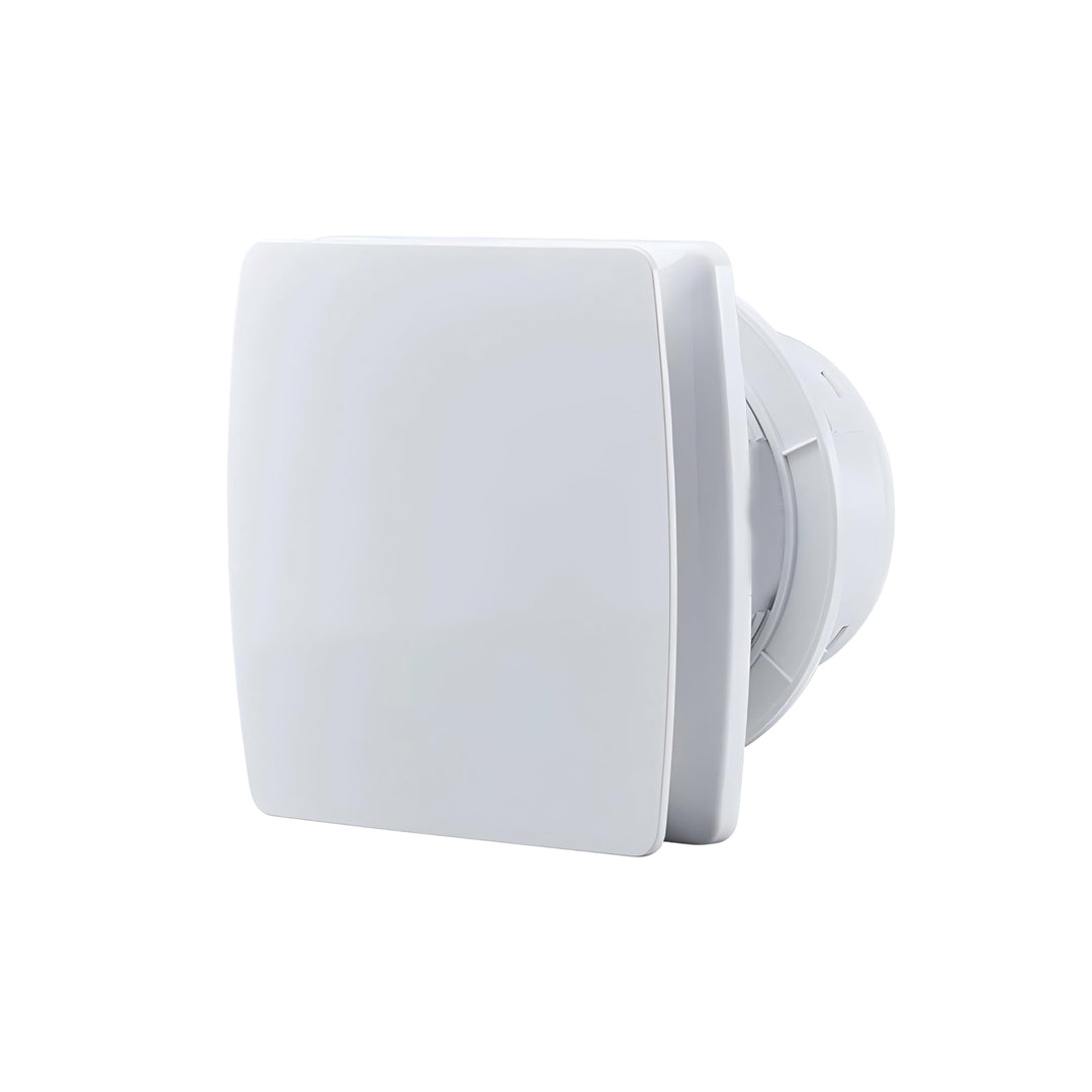 Abluftventilator 100mm Badlüfter Lüfter 100mm Rohrventilator - 12W Extra Leiser Luftentfeuchter für